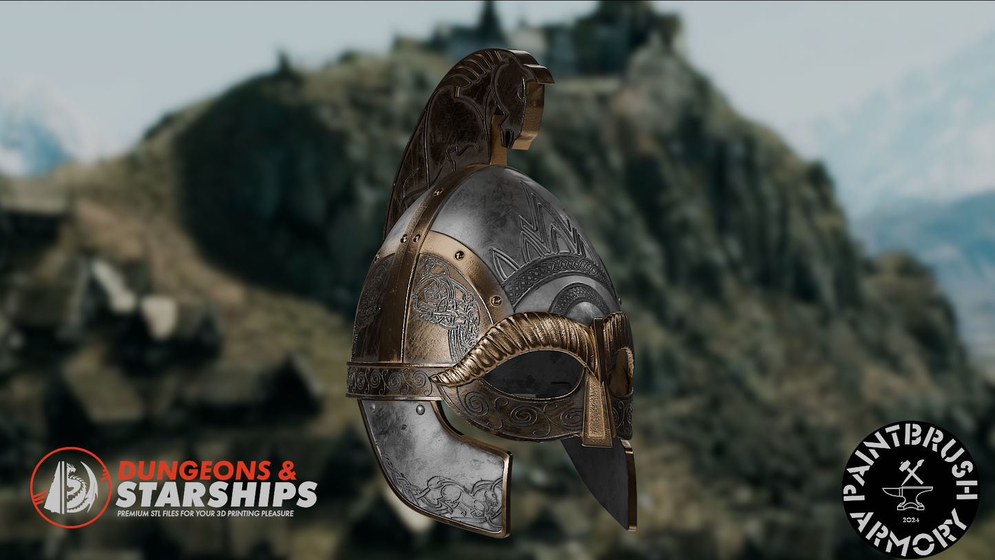 Rohan Royal Guard Helmet - Lord of the Rings
