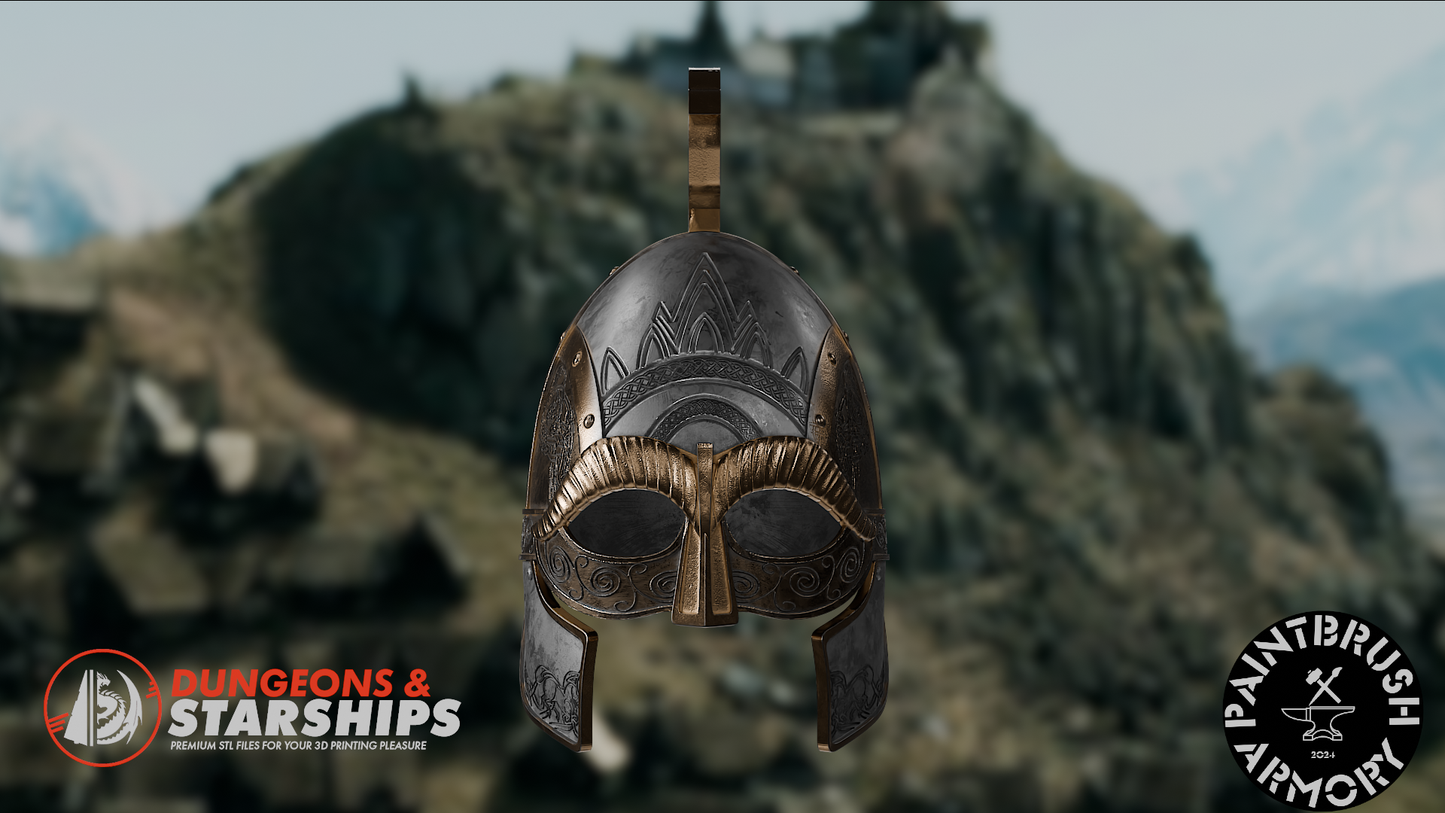 Rohan Royal Guard Helmet - Lord of the Rings