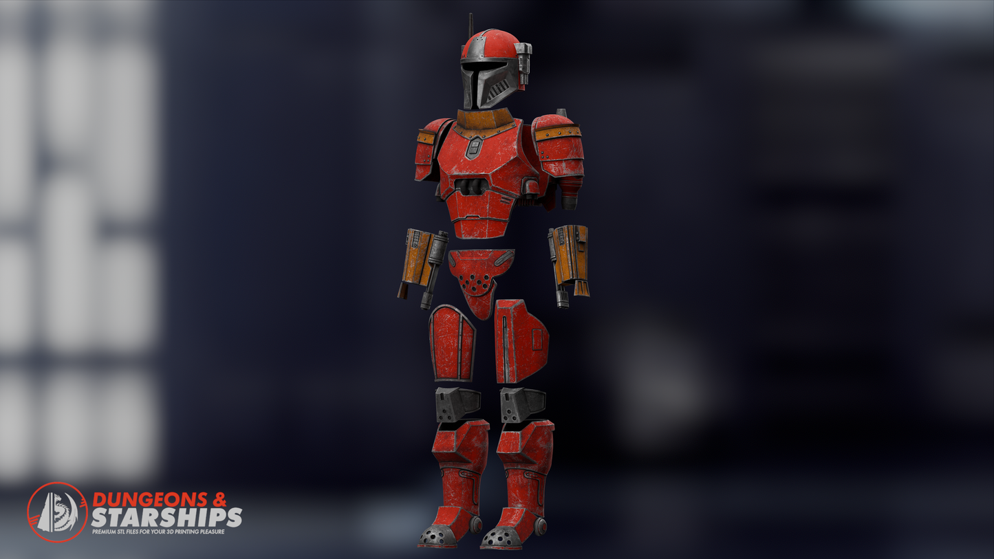 Flamer Mandalorian - Star Wars Original Content