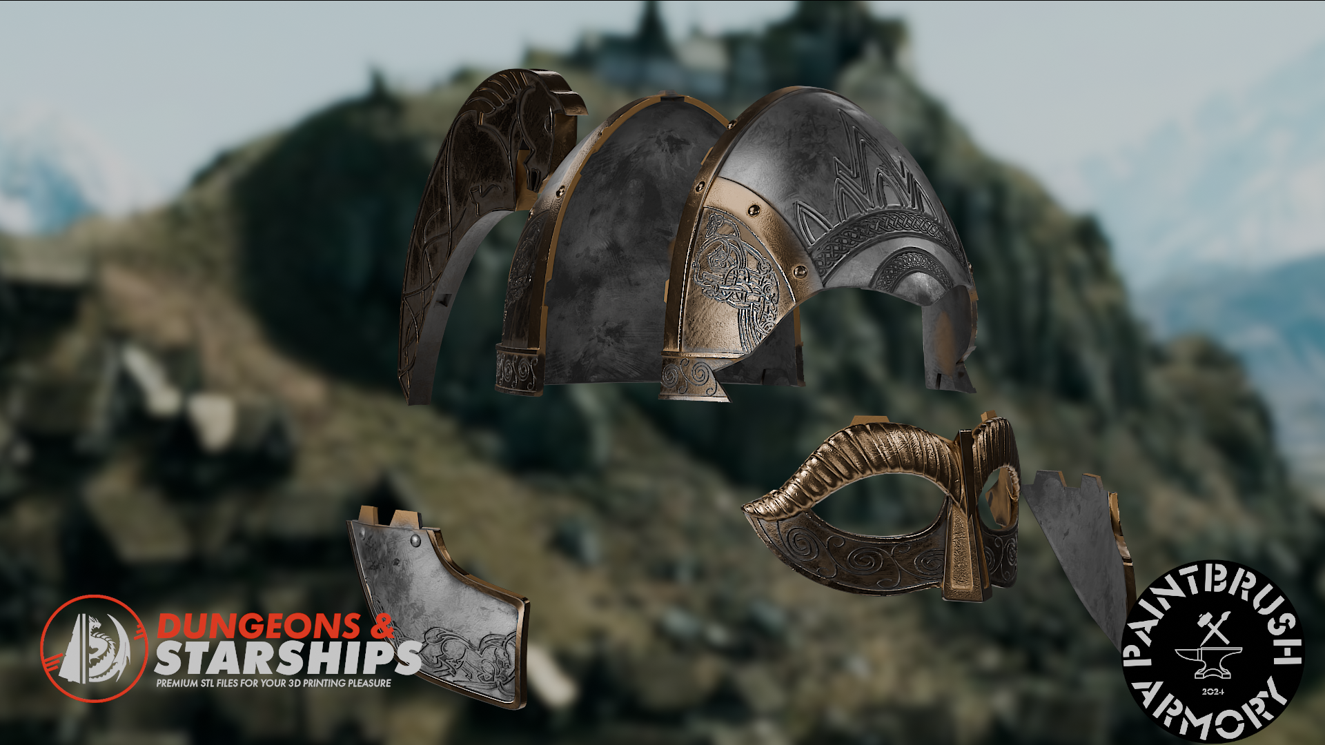Rohan Royal Guard Helmet - Lord of the Rings – Dungeons & Starships