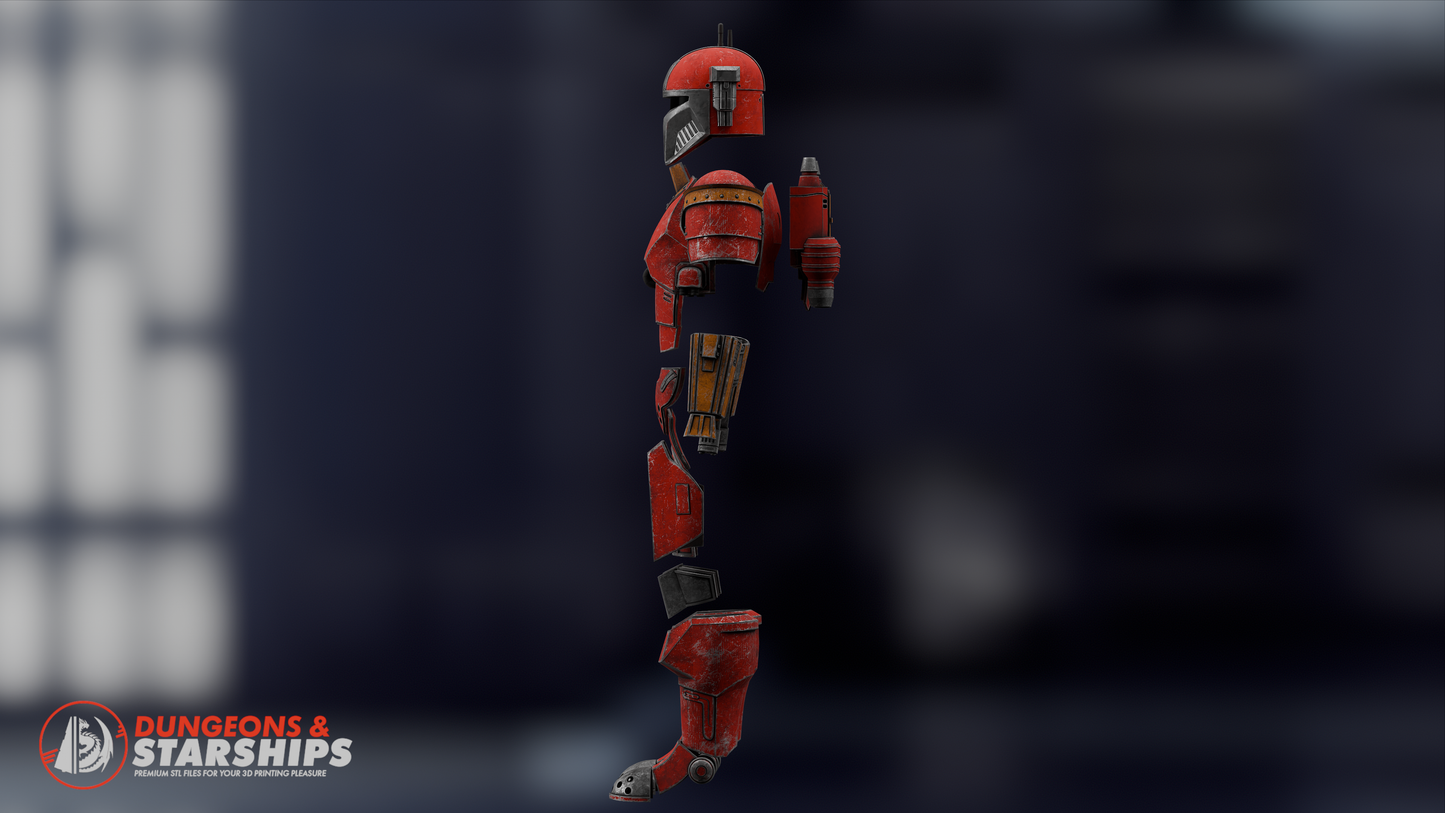 Flamer Mandalorian - Star Wars Original Content