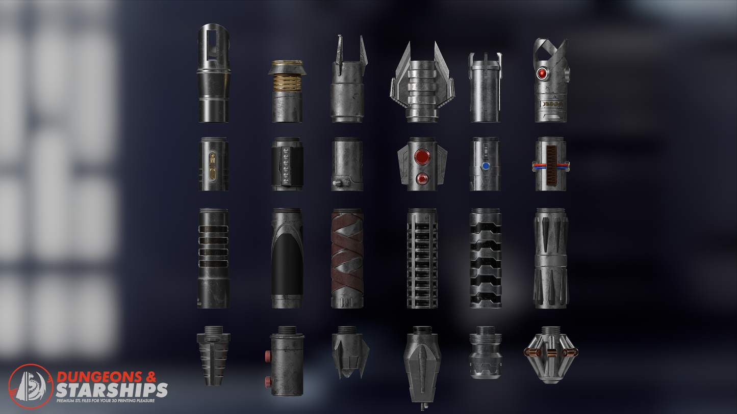 Modular Sith Lightsabers - Variable Saber System