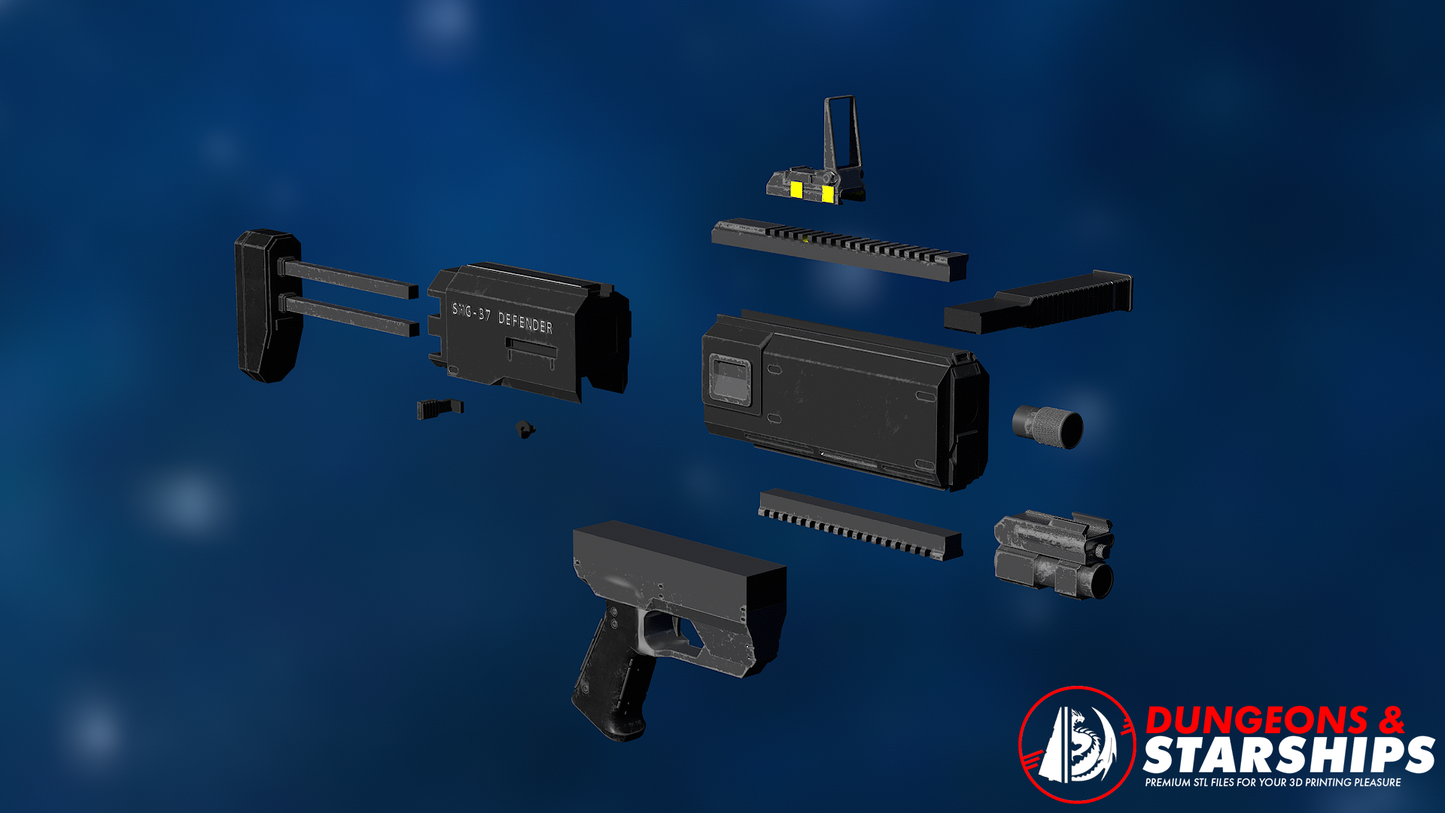 SMG-37 Defender - Helldivers 2