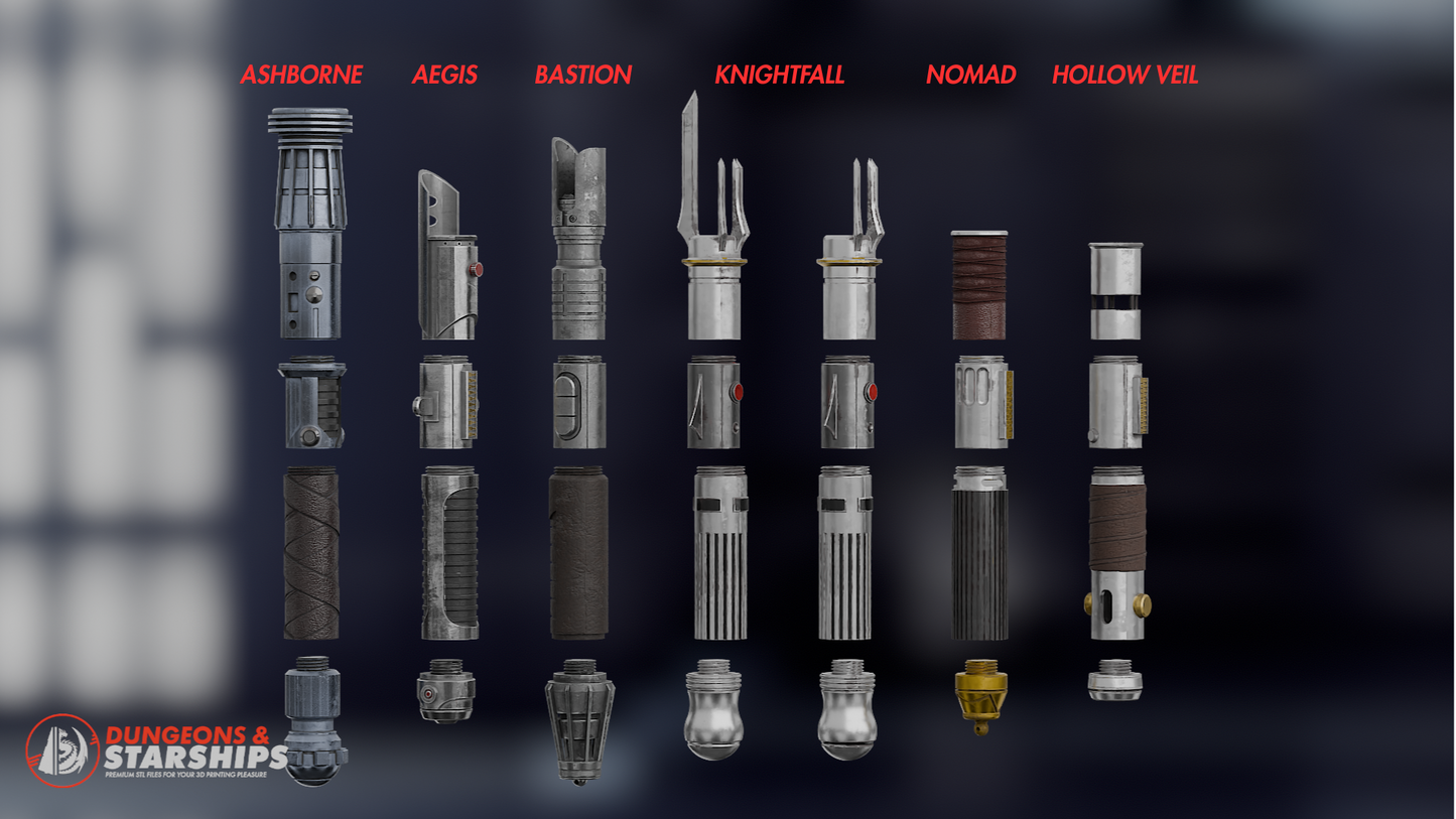 Variable Saber System - Wave 1 - Star Wars Inspired Lightsabers