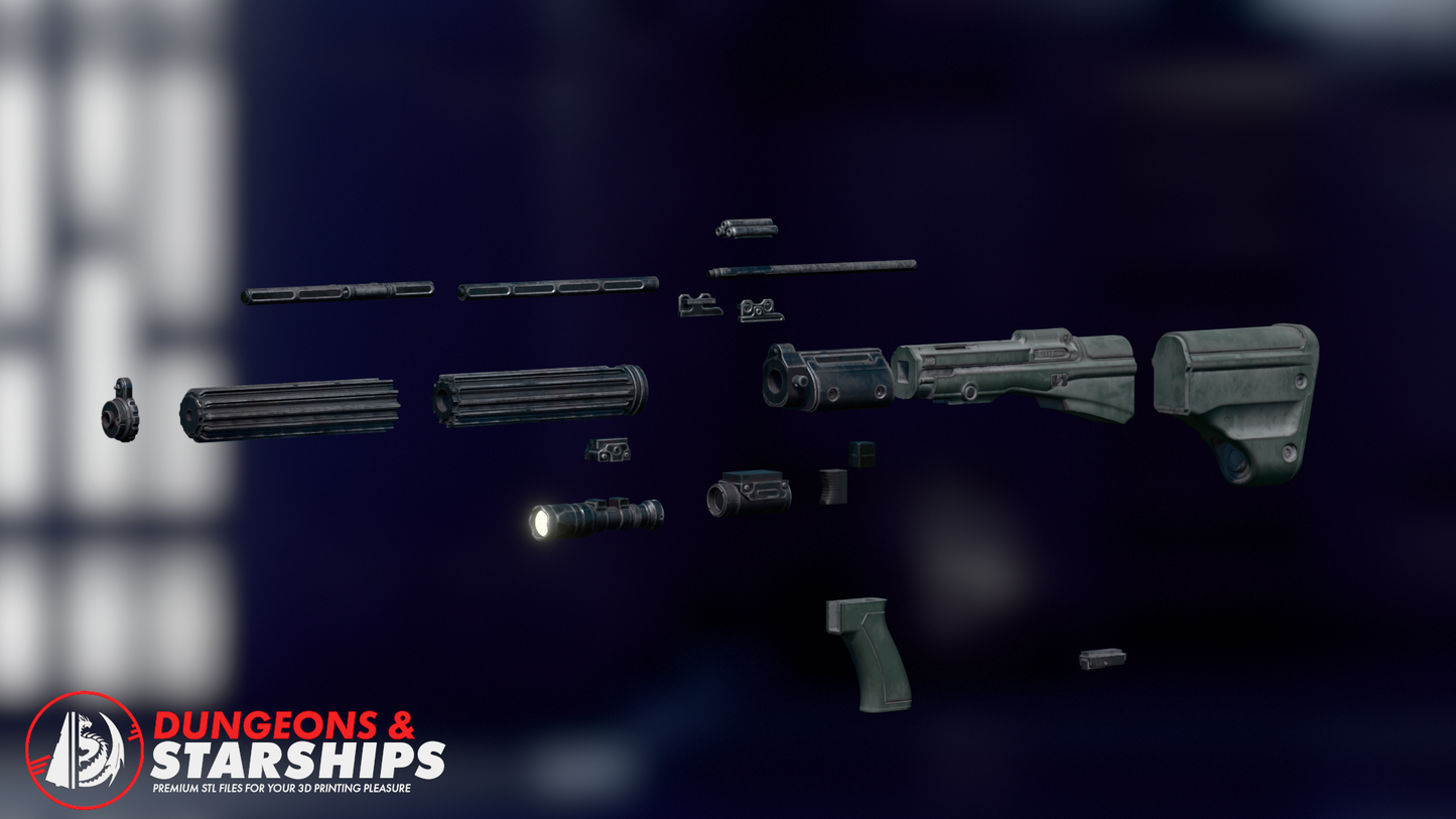 Dawnsorrow Blaster Rifle - Star Wars Galaxies