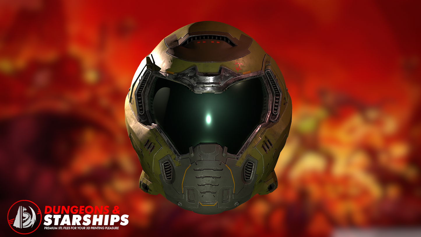 Praetorian Helmet - Doom 2016