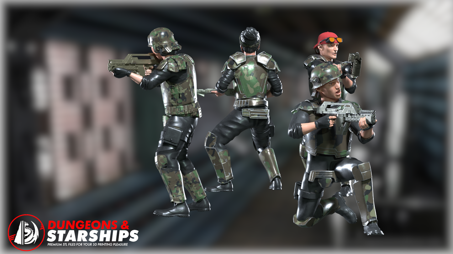Colonial Marines Miniatures - Aliens