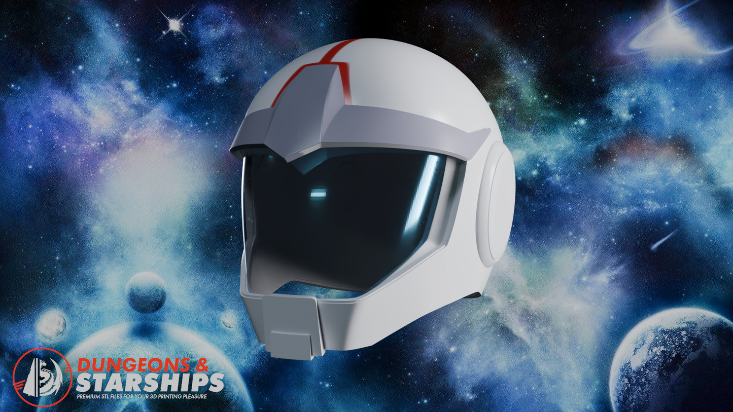Amuro Ray Pilot Helmet - Gundam