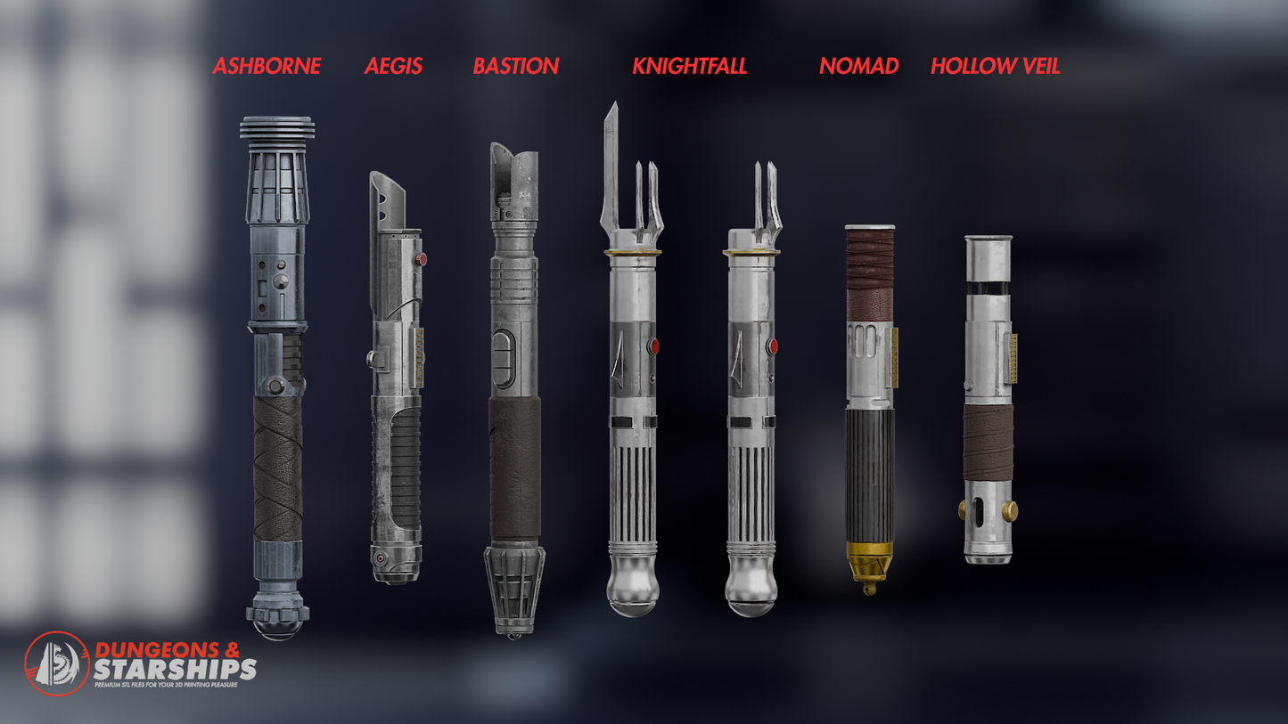 Variable Saber System - Wave 1 - Star Wars Inspired Lightsabers
