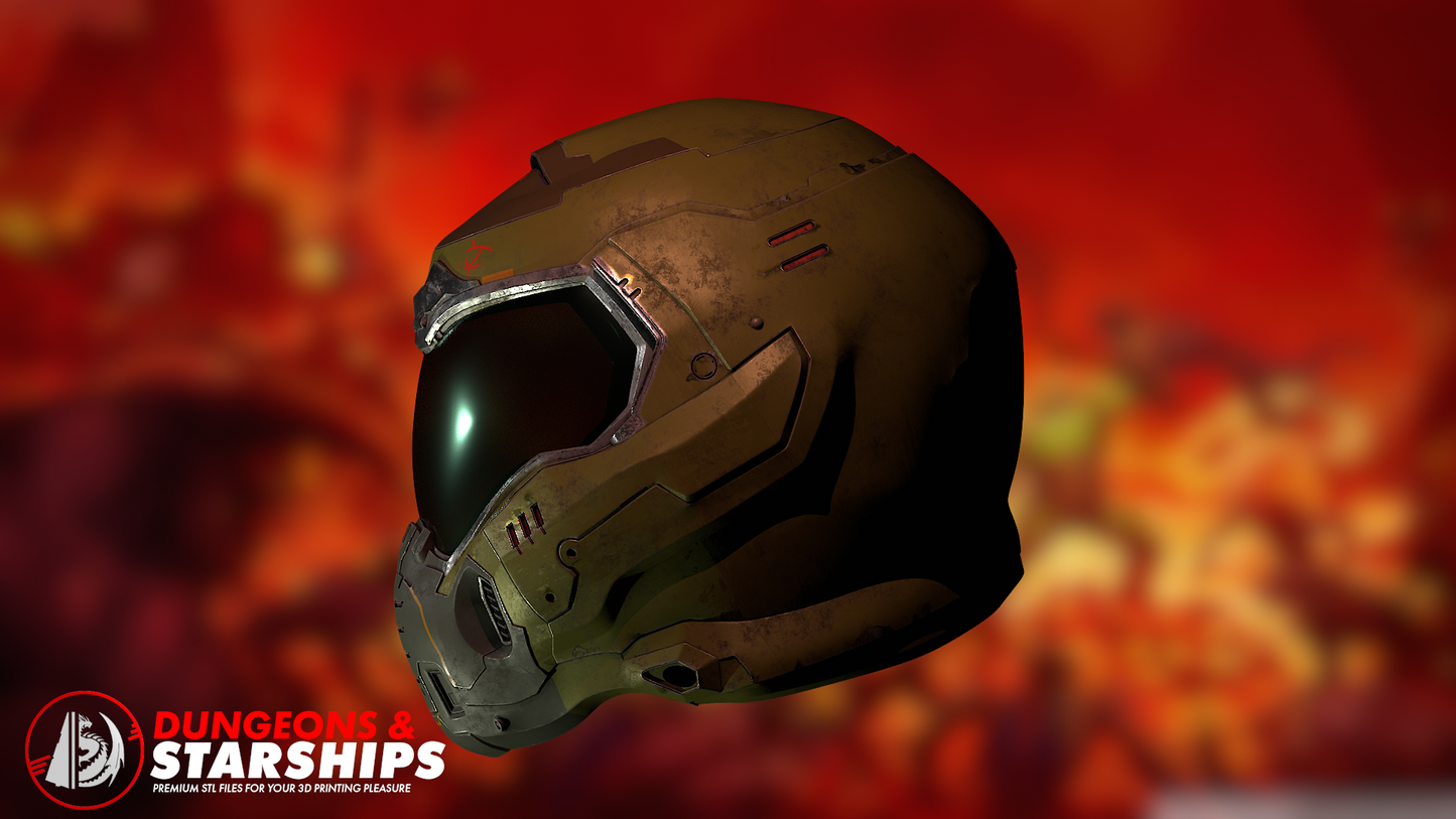 Praetorian Helmet - Doom 2016