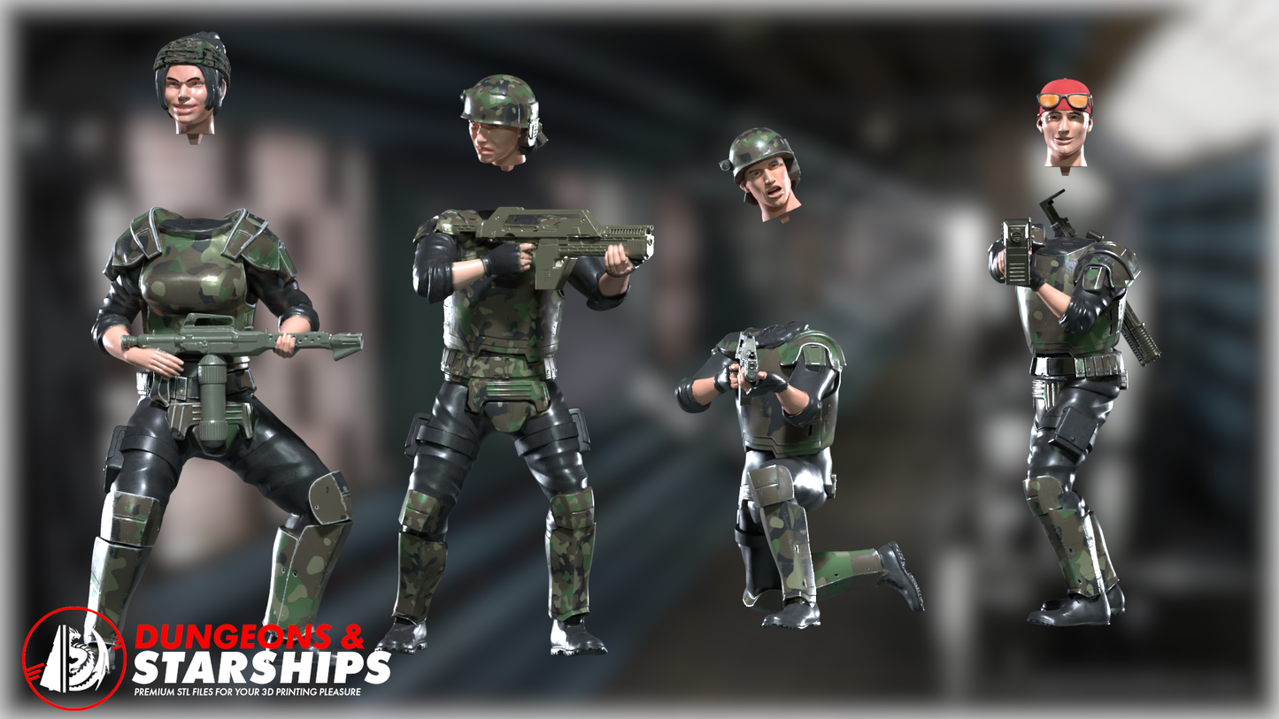 Colonial Marines Miniatures - Aliens