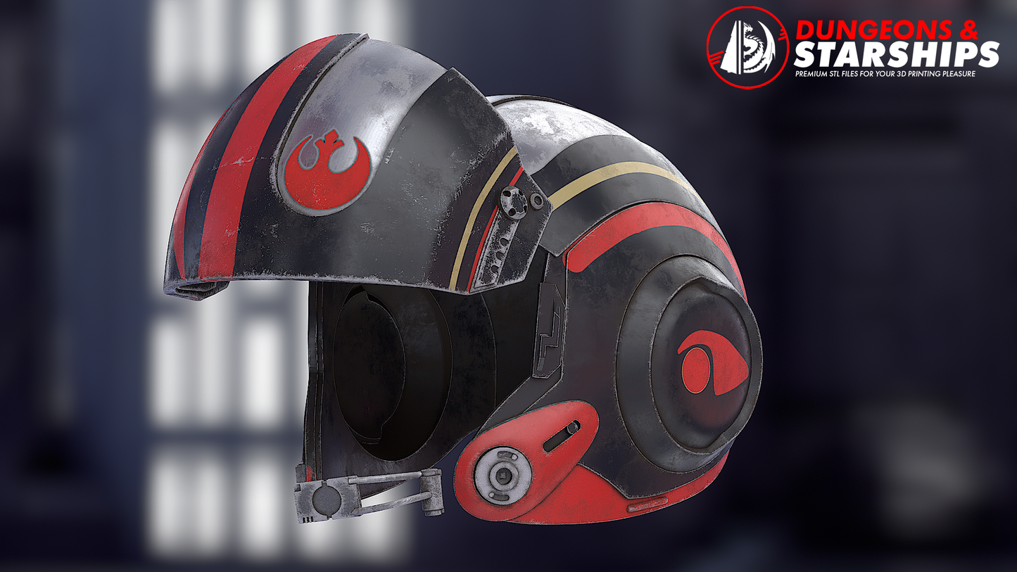 Poe Dameron's Resistance Pilot Helmet - Star Wars