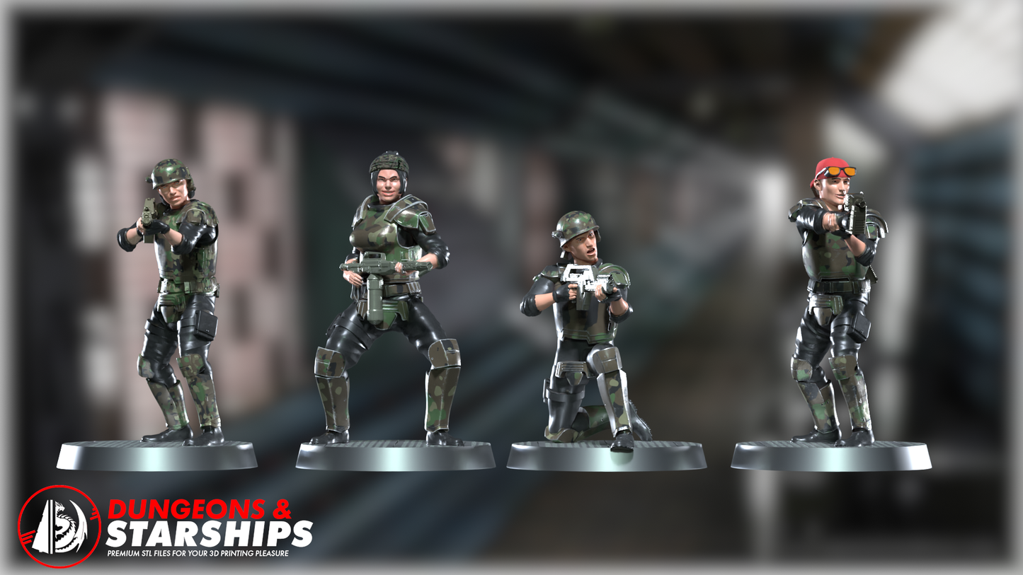 Colonial Marines Miniatures - Aliens