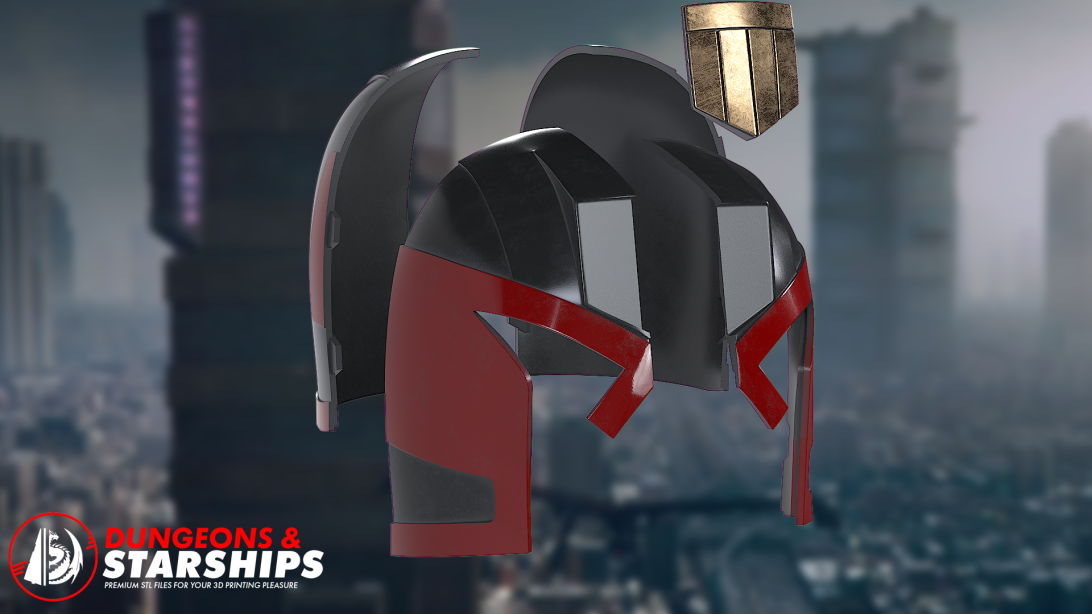 Judge Dredd Helmet - Dredd 2012