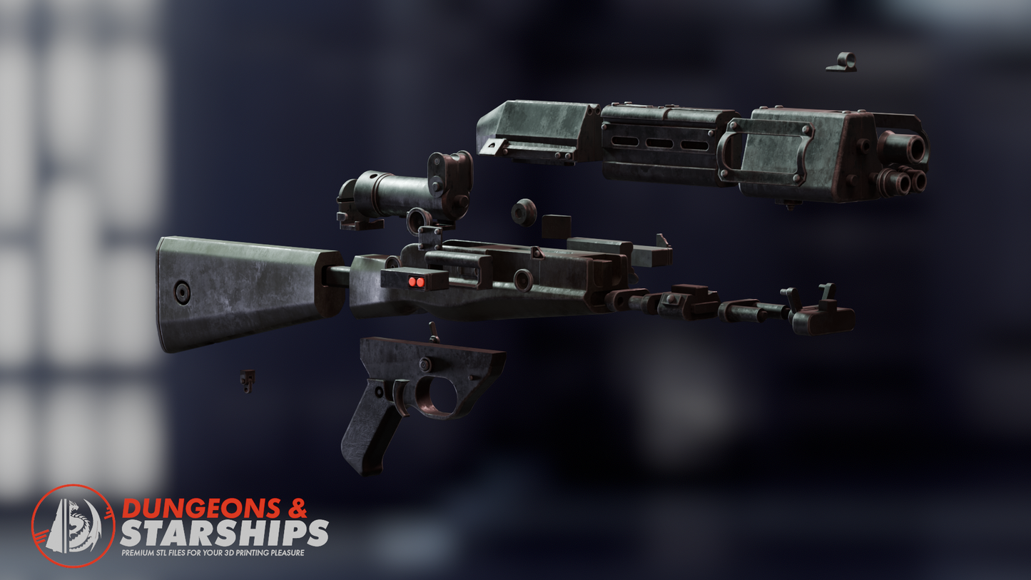 TL-50 Heavy Repeater Blaster - Star Wars