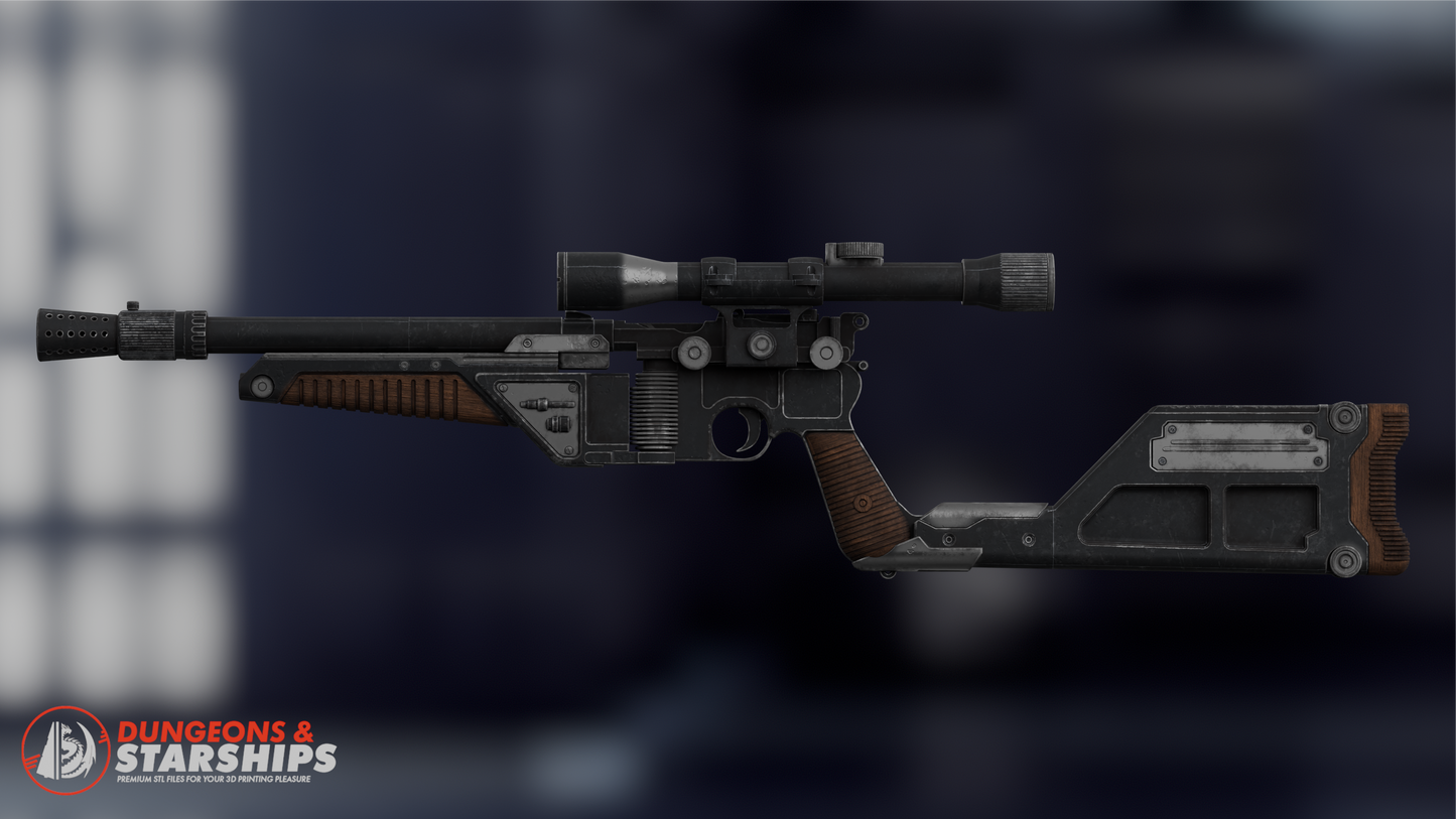 DL-44 Blaster Rifle - Solo - Star Wars