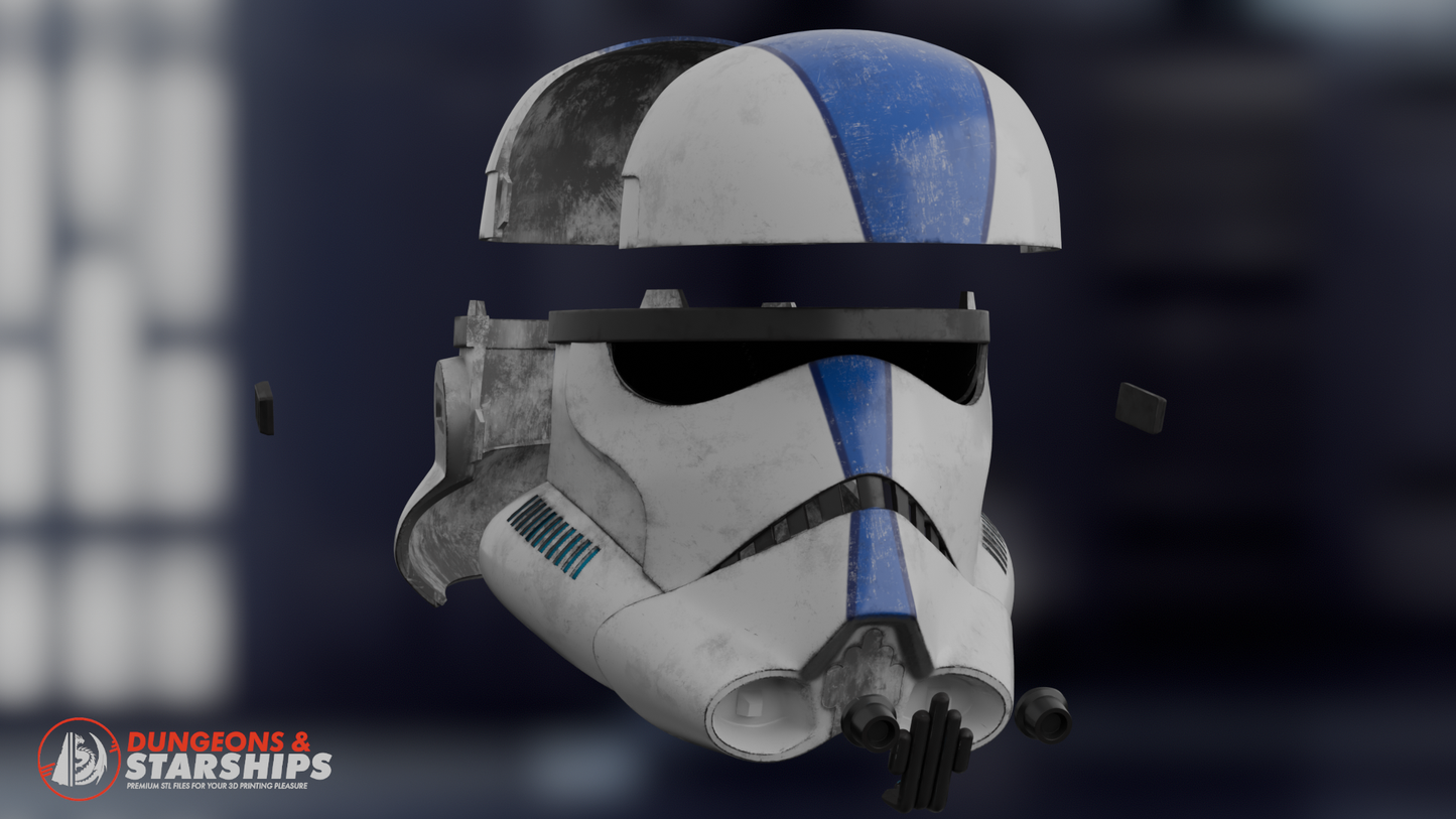 Phase III Clone Trooper Helmet - The Force Unleashed - Star Wars