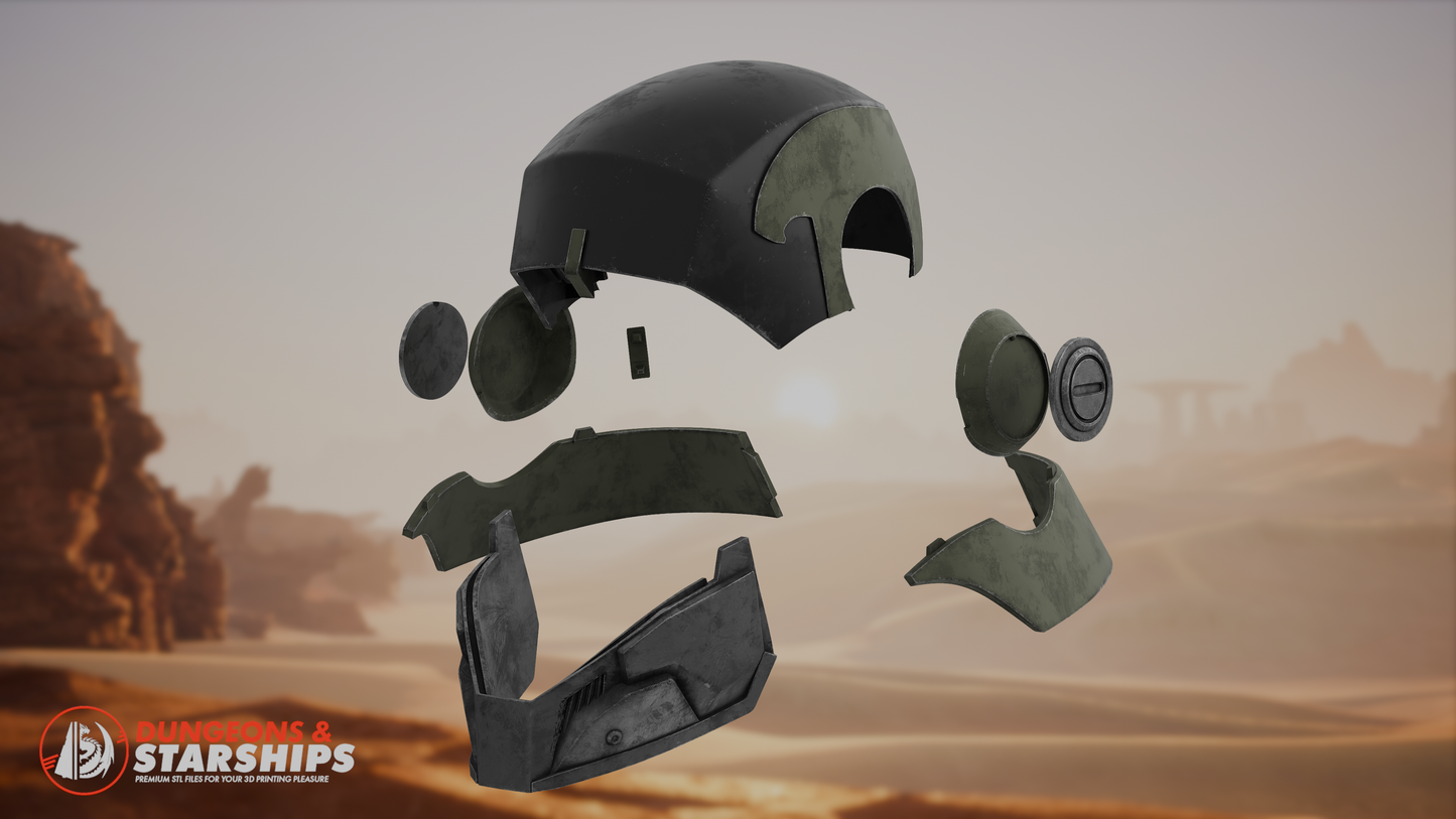 Atreides Heavy Helmet - Dune Awakening