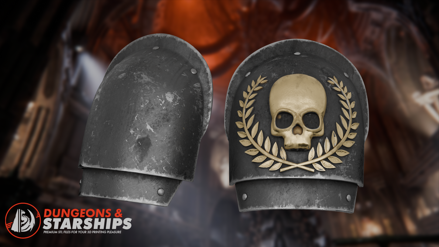 Death Korps of Krieg Marshal and Rider Armour - Warhammer 40k