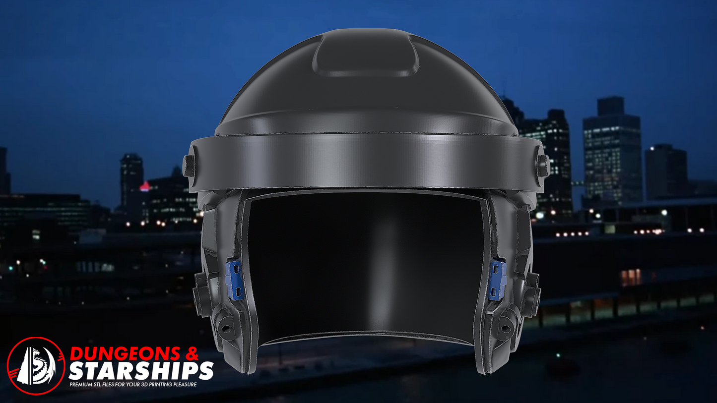 Alex Murphy's Police Helmet - Robocop 1987