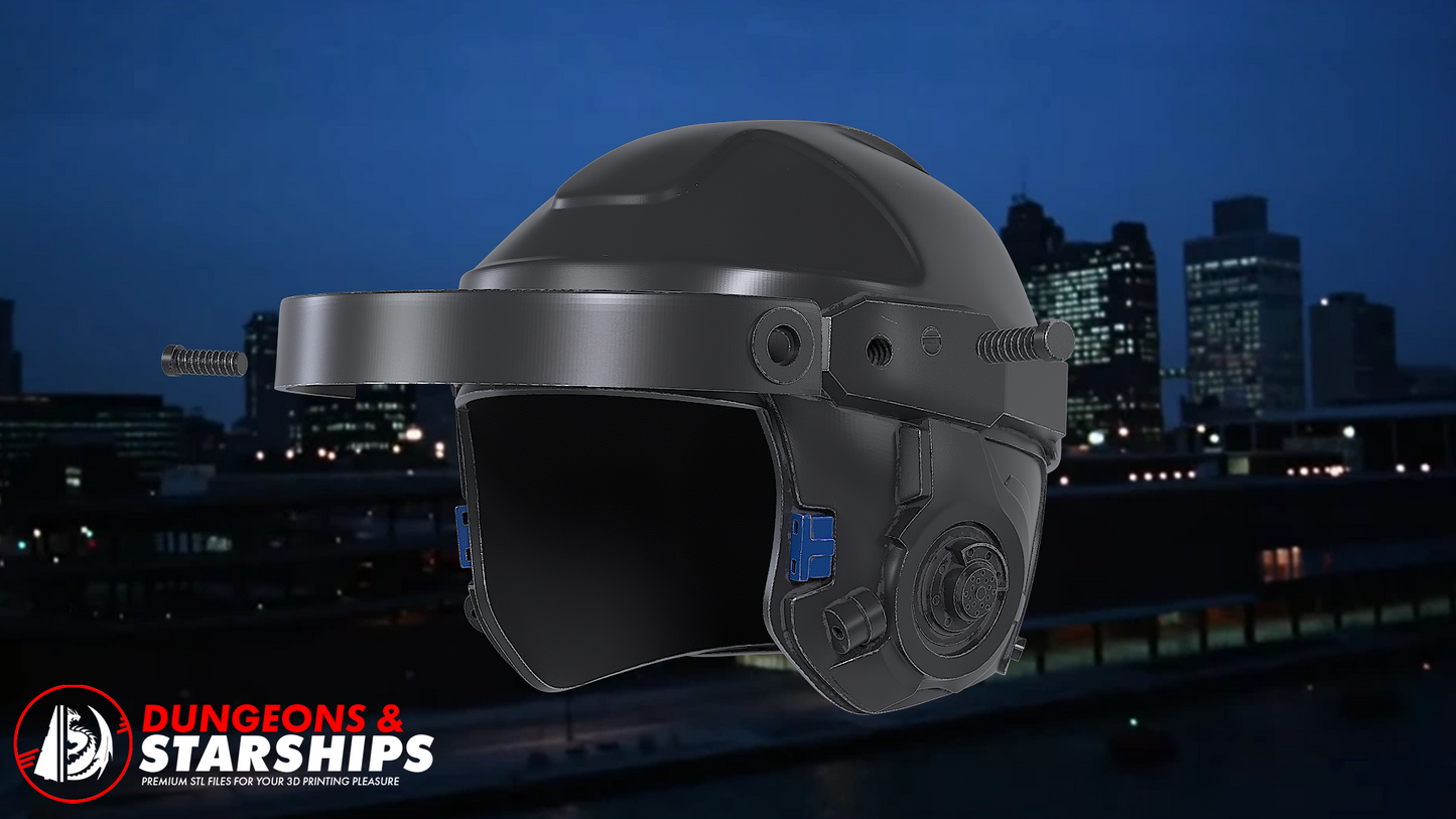 Alex Murphy's Police Helmet - Robocop 1987