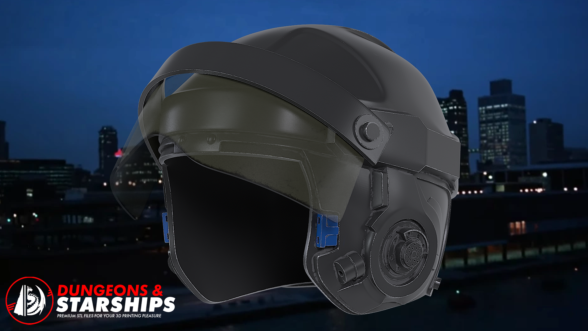 Alex Murphy's Police Helmet