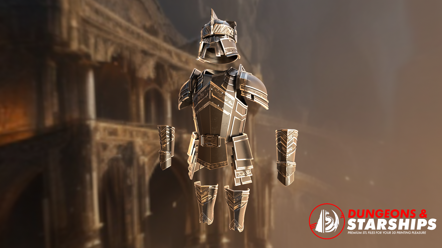 Moria Dwarven Armour - Lord of the Rings