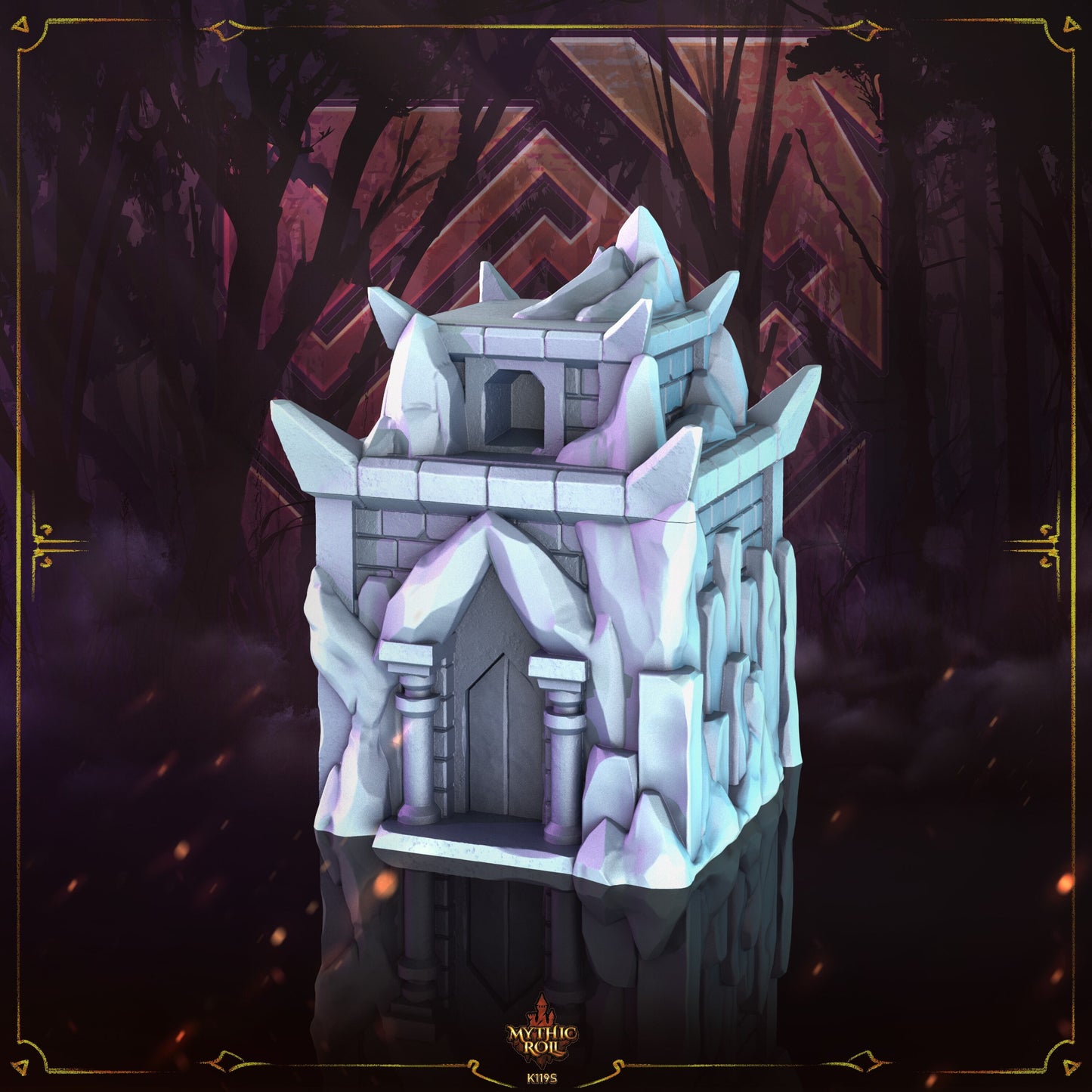 Frost Giant Dice Tower and Vault - Mythic Roll - Tabletop RPGs / D&D / Pathfinder