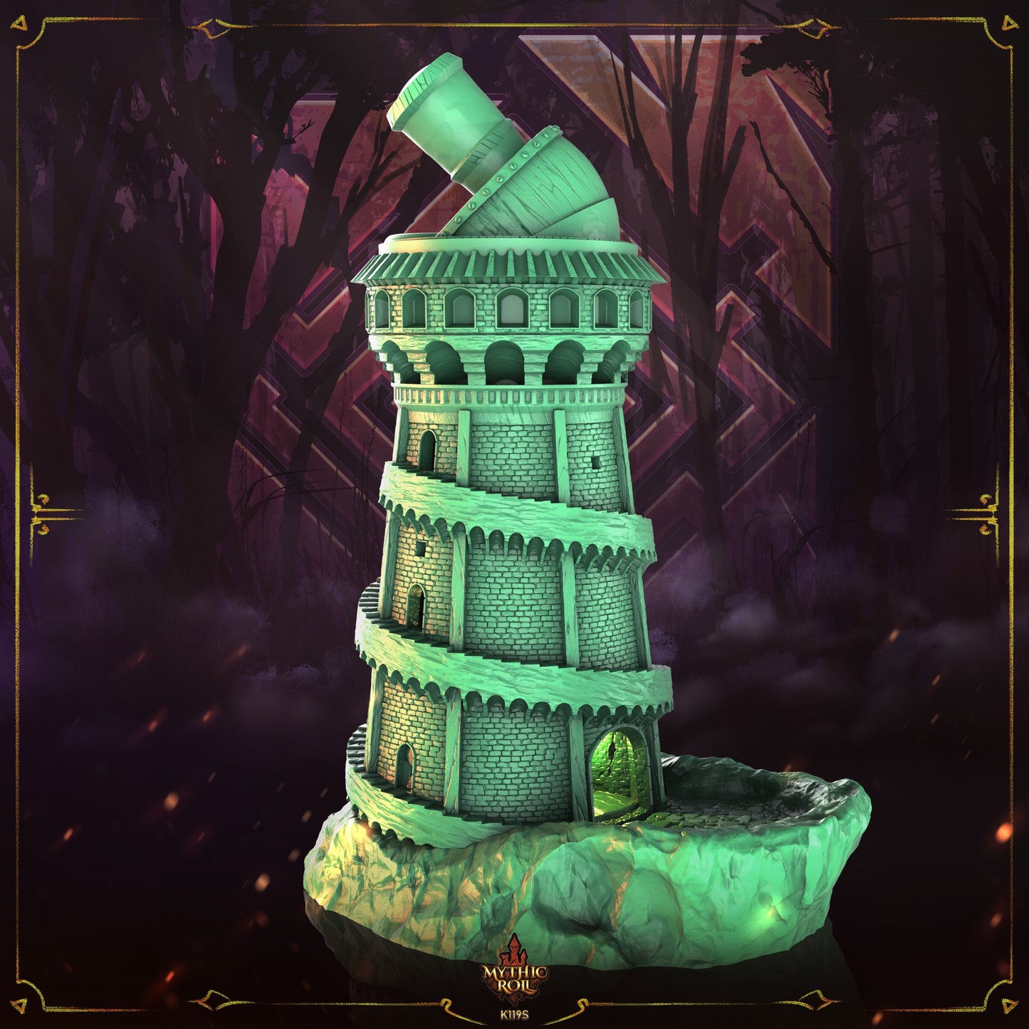 The Explorers Dice tower and Vault - Mythic Roll / D&D / Pathfinder