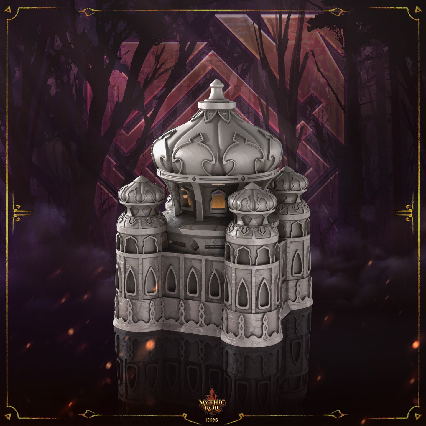 Dar As-Salaam Dice Tower and Vault - Mythic Roll - Tabletop RPGs / D&D / Pathfinder