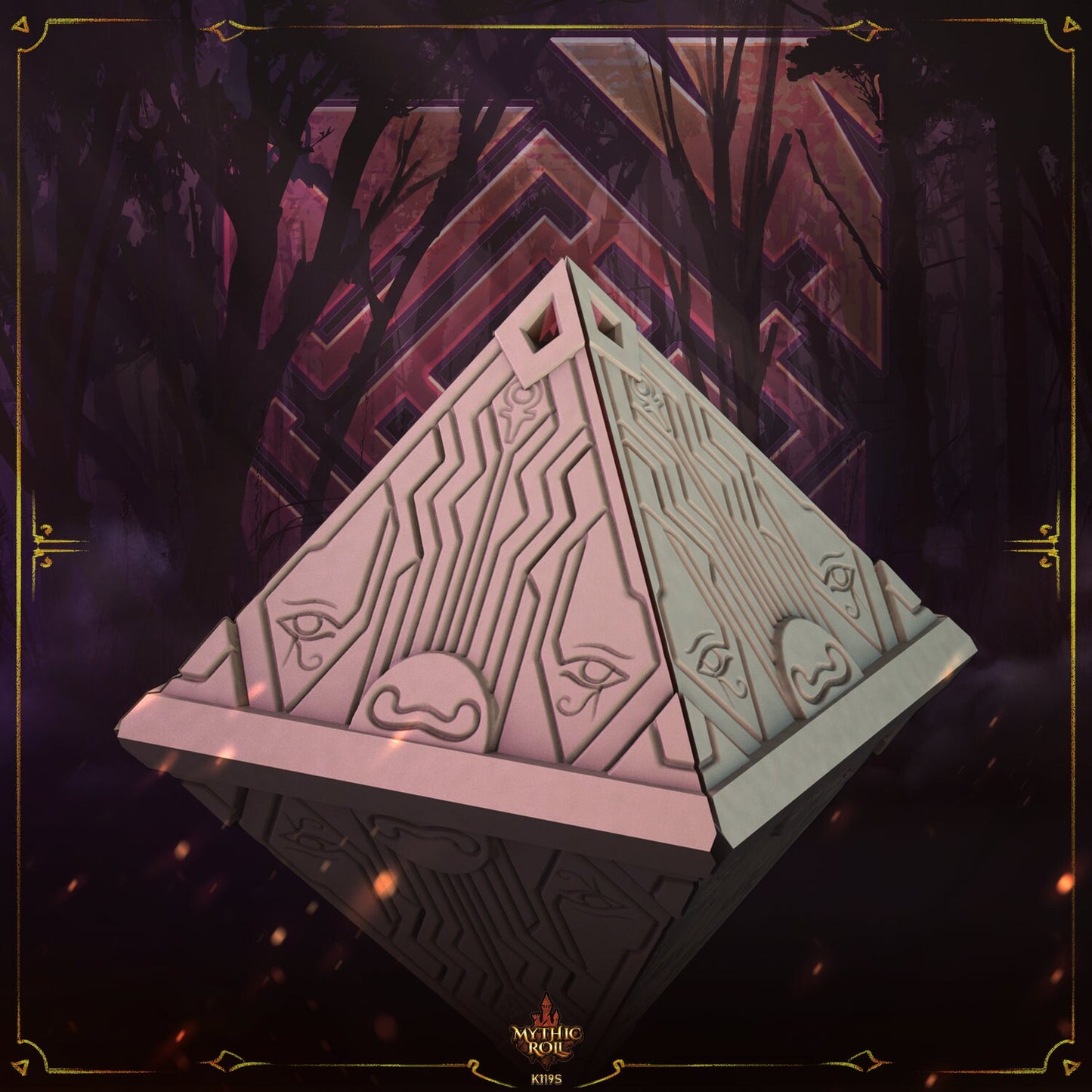 Pharoah Dice Tower and Vault - Mythic Roll - Tabletop RPGs / D&D / Pathfinder