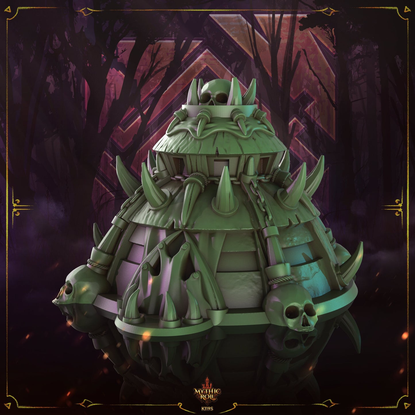 Orcish Dice Tower and Vault - Mythic Roll - Tabletop RPGs / D&D / Pathfinder