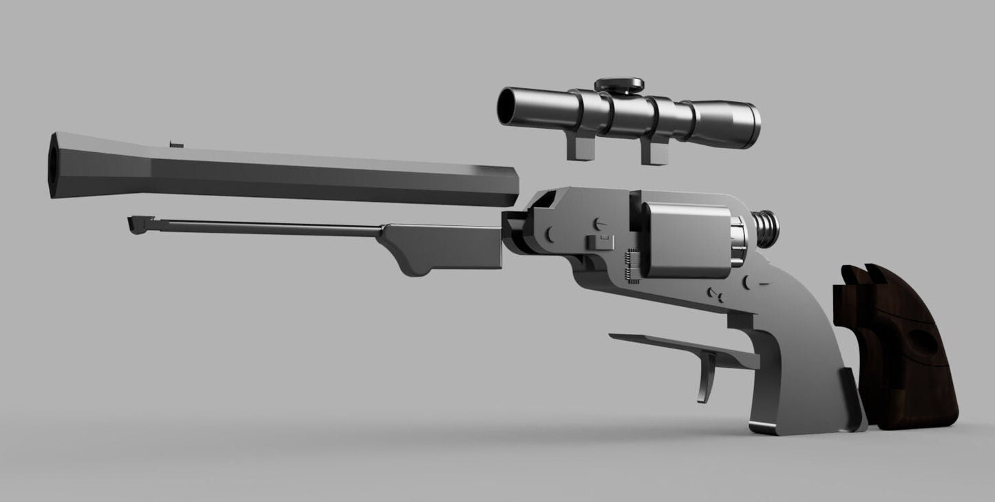 Cad Bane's LL-30 Blaster Pistols - Book of Boba Fett - STL Files for 3d Printing