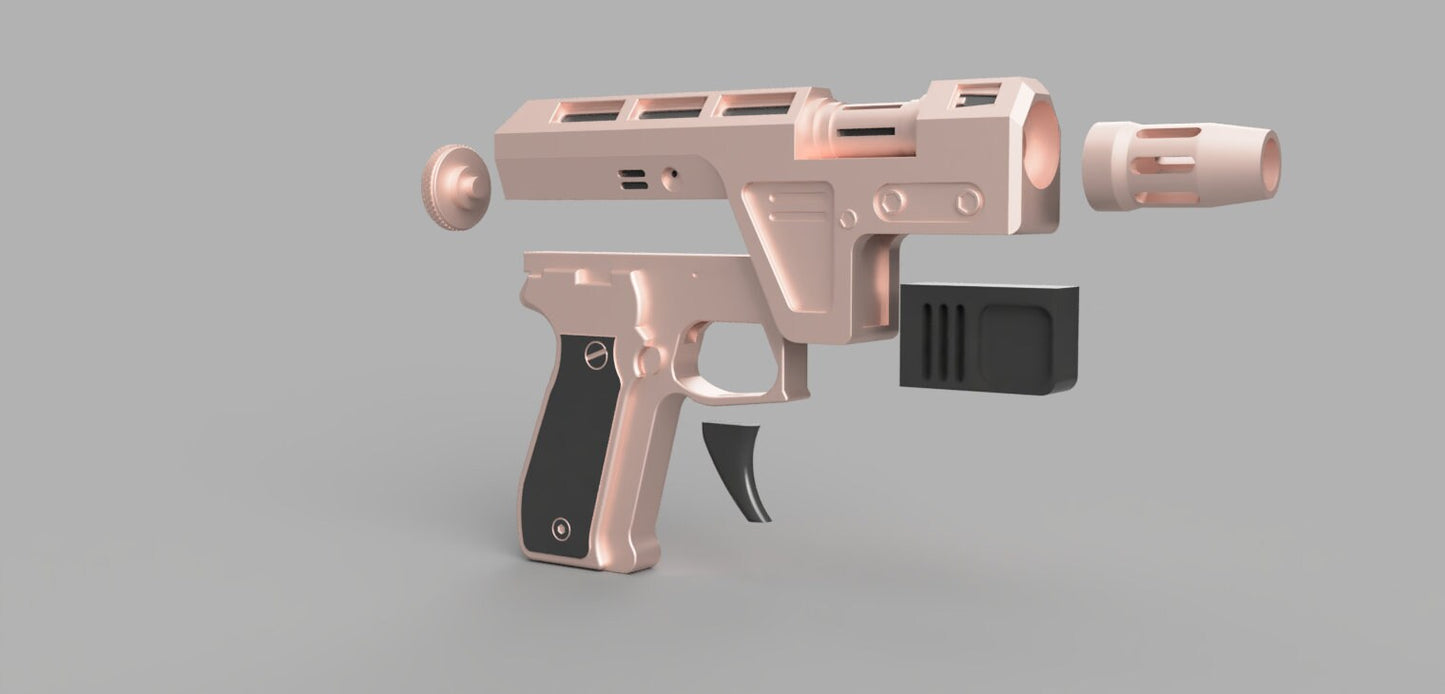 GLIE 44 Resistance Blaster - Star Wars - 3D Printing Files