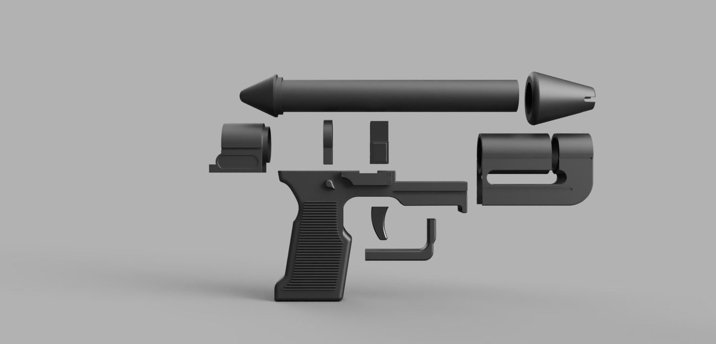 RK-3 Blaster - Star Wars - 3D Printing Files