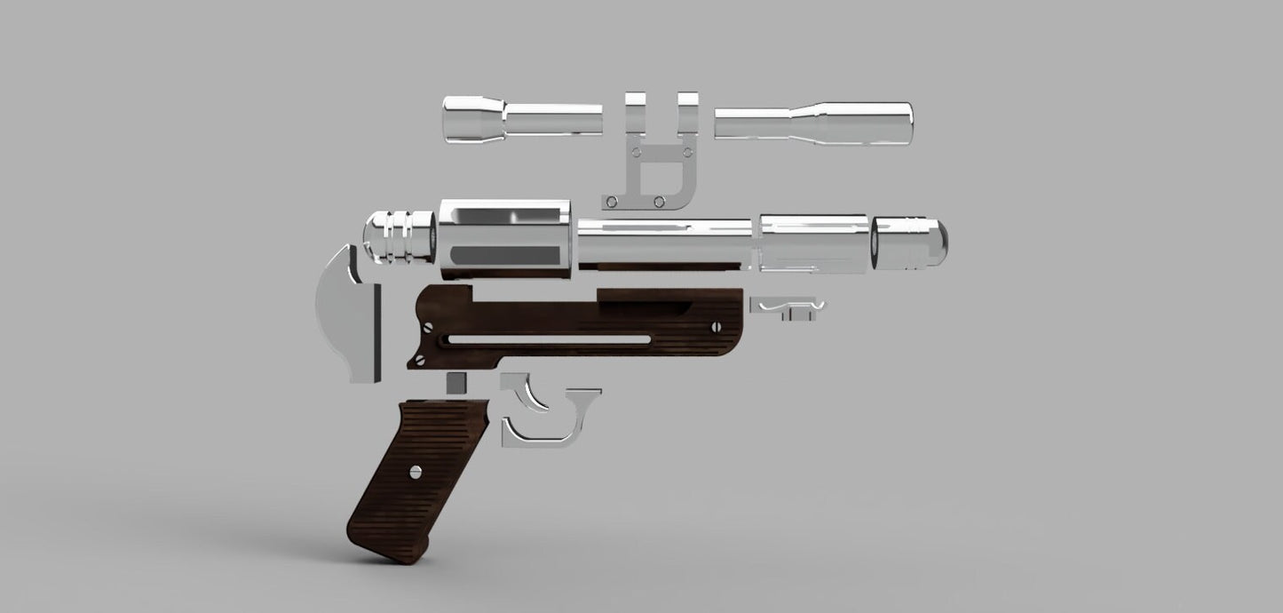 DT-29 Heavy Blaster - Star Wars - 3D Files