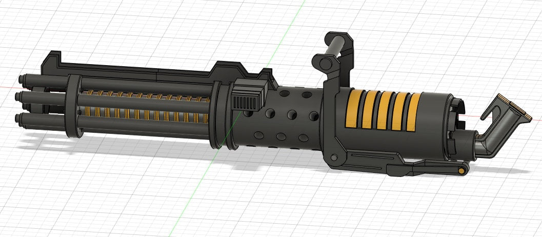 Z-6 Rotary Cannon - Star Wars - 3D Printing Files