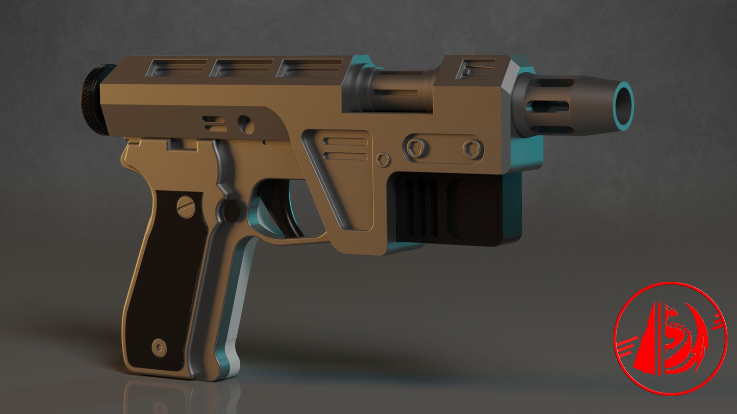 GLIE 44 Resistance Blaster - Star Wars - 3D Printing Files