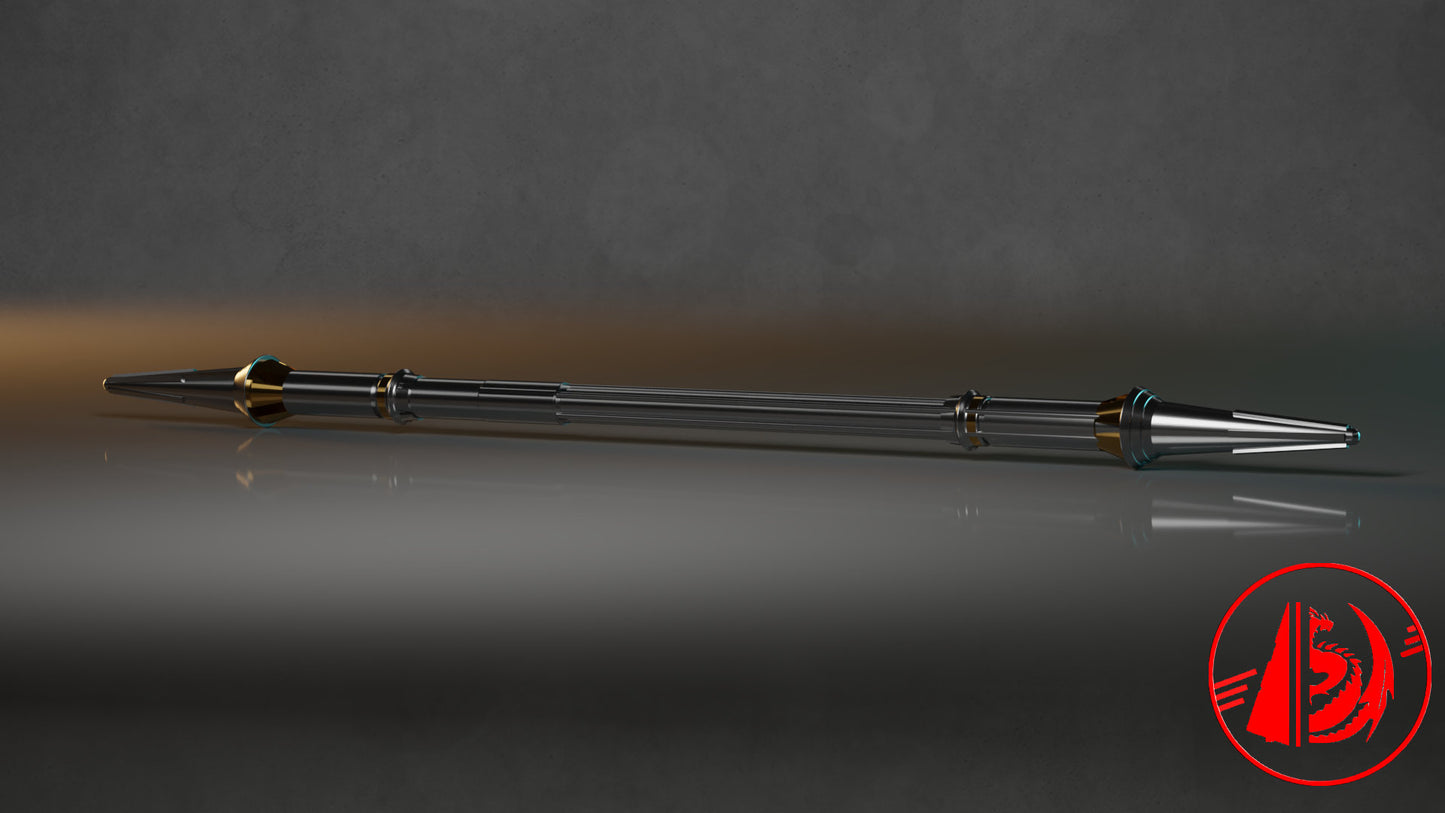 Coruscant Guard Electrostaff - The Clone Wars (Hot Toys Edition) - STL Files