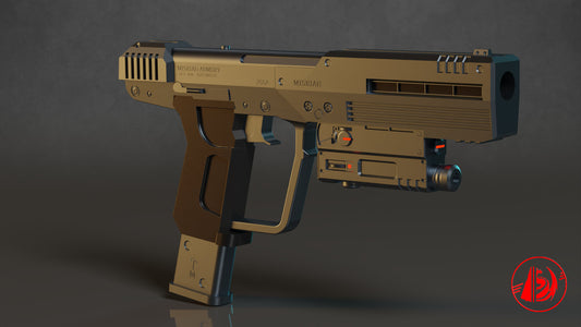 M6C/SOCOM Sidearm - Halo ODST - 3D Files