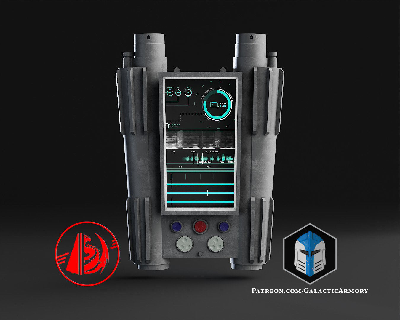 Tech's Data Pad - The Bad Batch - Star Wars STL