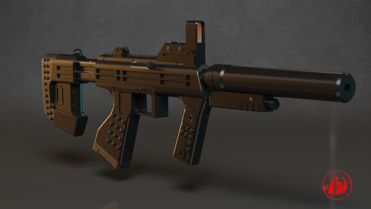 M7S SMG - Halo 3 ODST - 3D Files