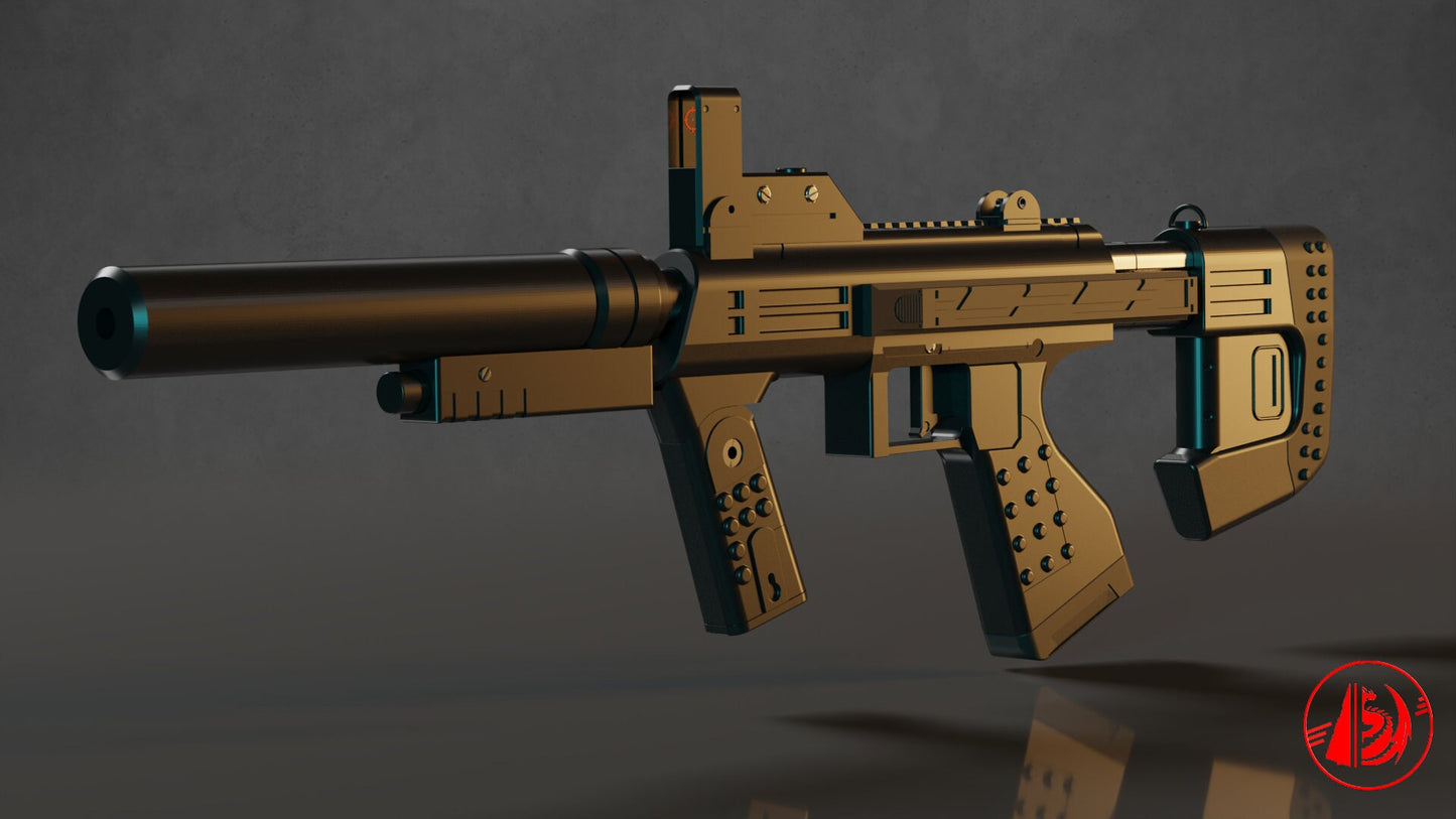 M7S SMG - Halo 3 ODST - 3D Files