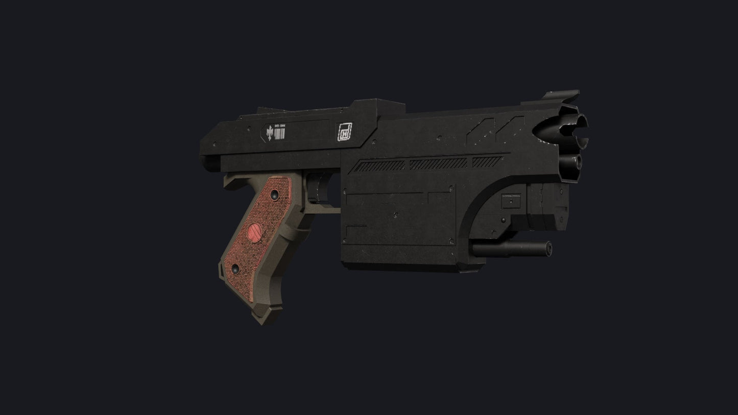 TW-109e Emancipator Heavy Pistol - Starship Troopers - 3D Printing Files
