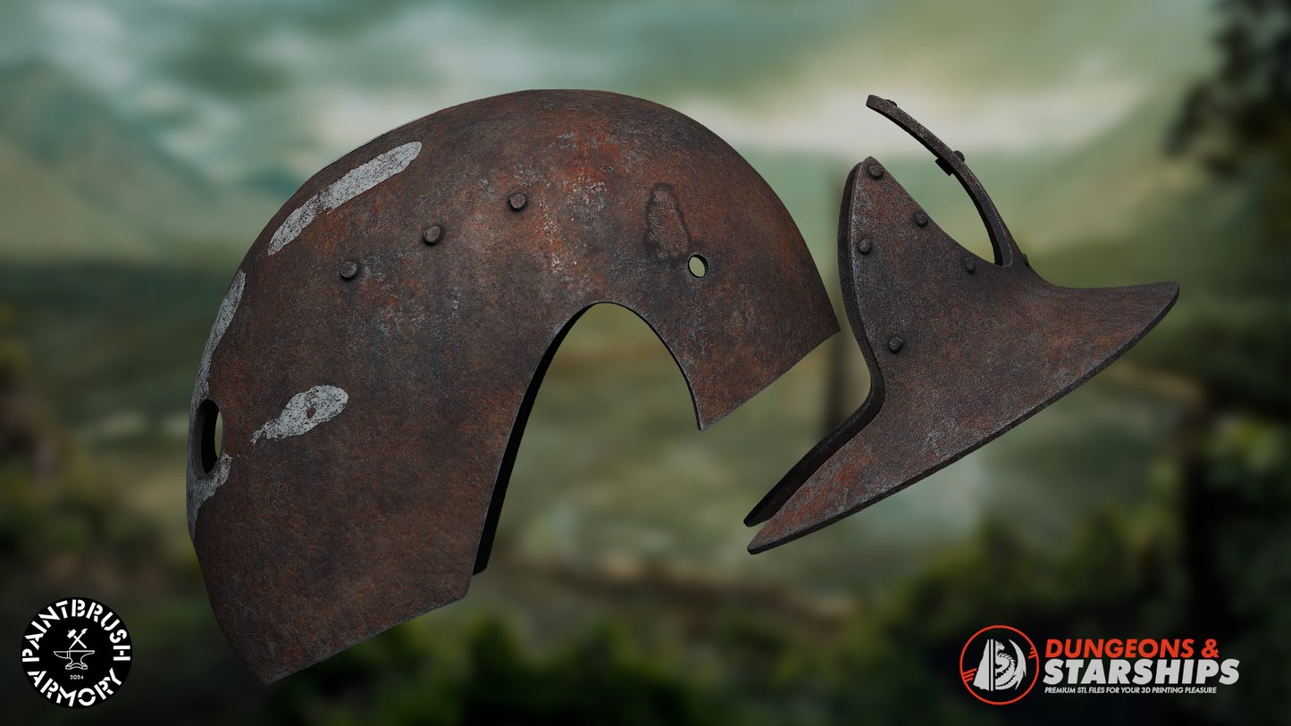 Uruk Berserker Helmet - Lord of the Rings