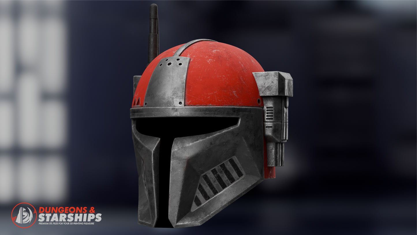 Heavy Flamer Mandalorian Helmet - Star Wars