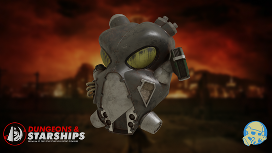 Advanced Power Armour Helmet - Fallout