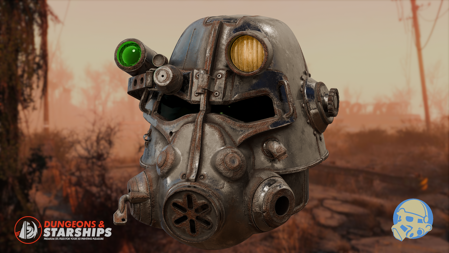 T-45 Power Armour Helmet - Fallout