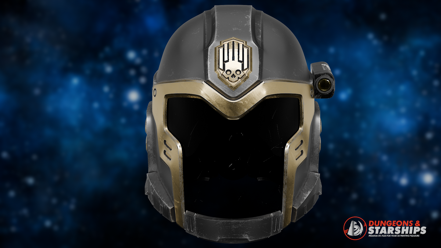BP-77 Grand Juror Helmet - Helldivers 2