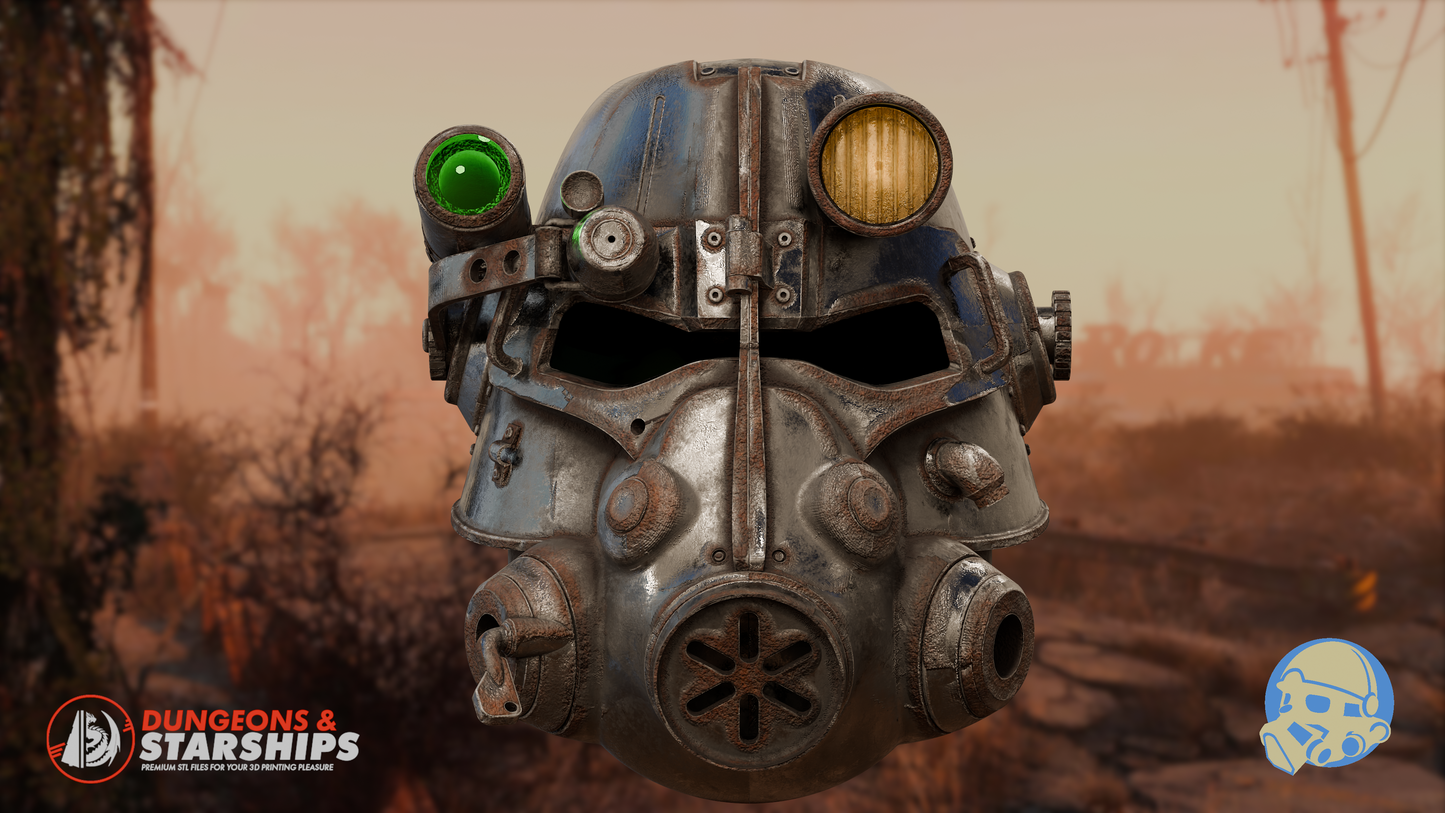 T-45 Power Armour Helmet - Fallout